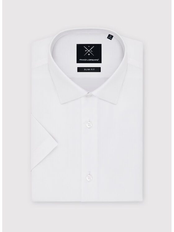 Pako Lorente Pako Lorente Koszula P25SF-1K-002 Biały Slim Fit