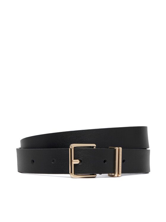Tommy Hilfiger Curea Th Square 2.5 AW0AW18692 Negru