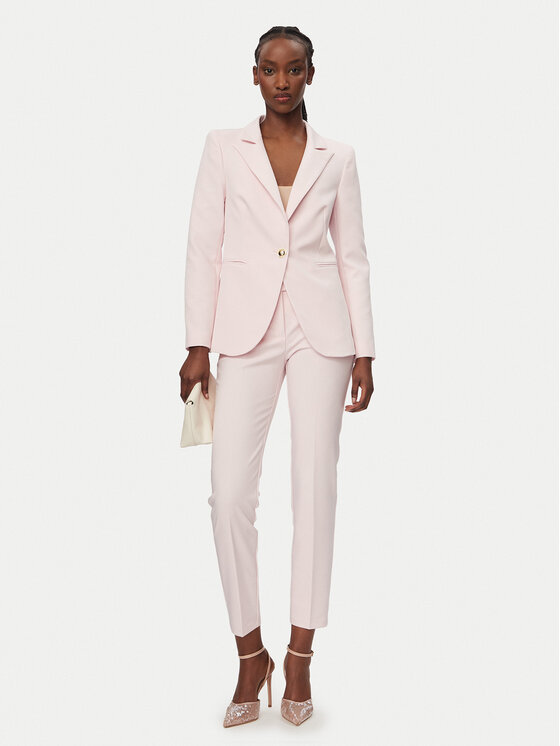 Rinascimento Rinascimento Stoffhose CFC0128638003 Rosa Slim Fit