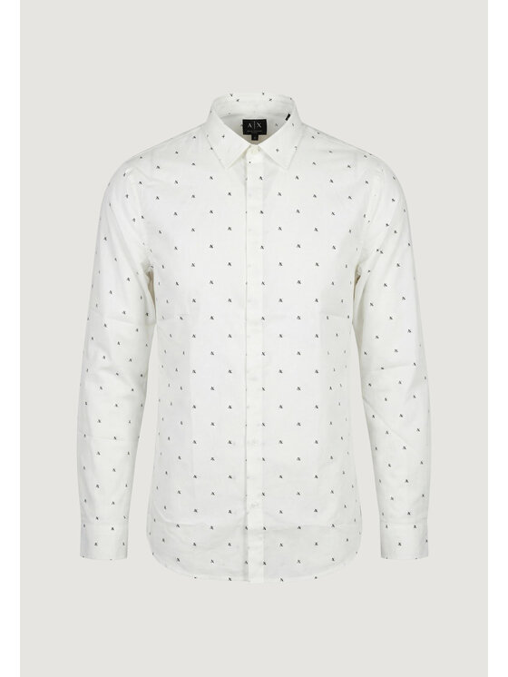 Armani Exchange Armani Exchange Camicia XM000625 AF13184 Bianco Casual Fit