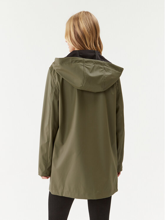 ONLY ONLY Яке за дъжд 15261734 Зелен Regular Fit