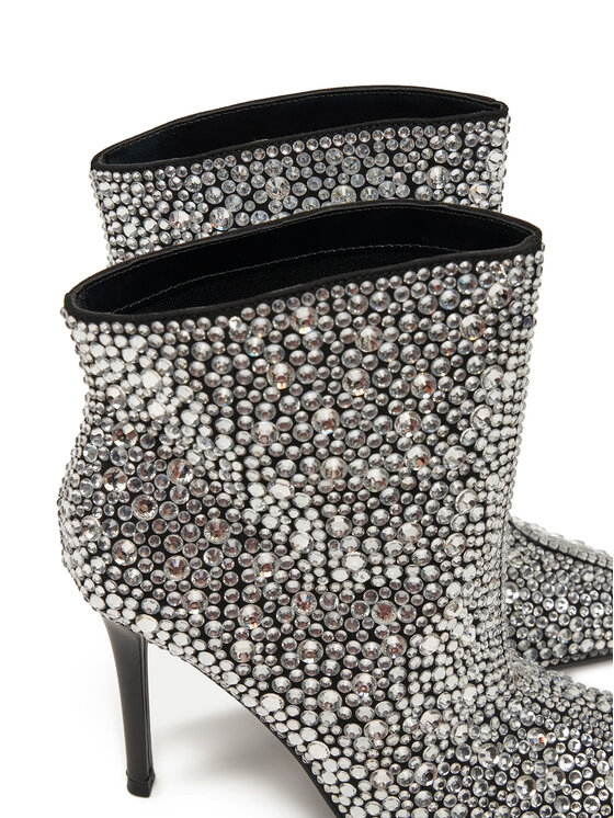 Steve Madden Steve Madden Bokacsizma Sentinel-R SM11003450 Ezüst