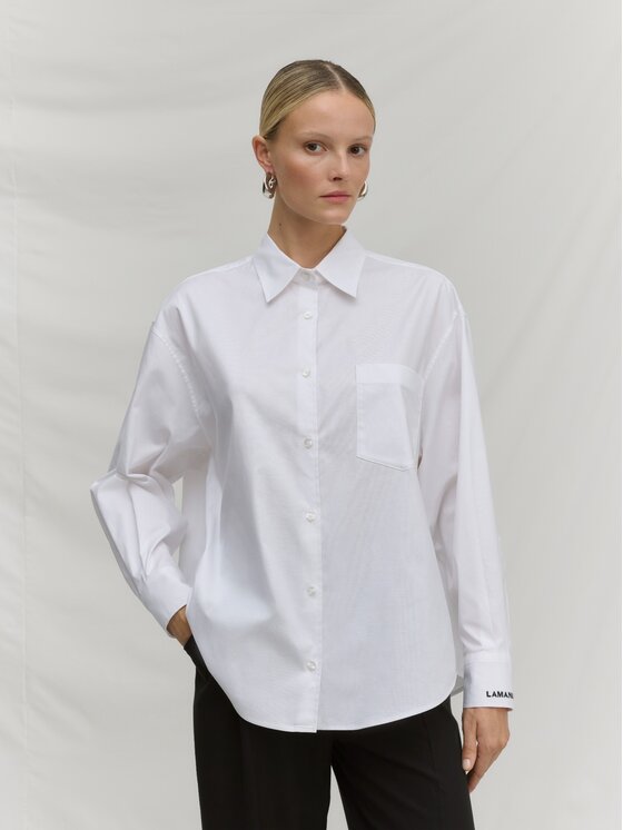 La Mania La Mania Camicia NEW SIMPLICITY 2 Bianco Classic Fit