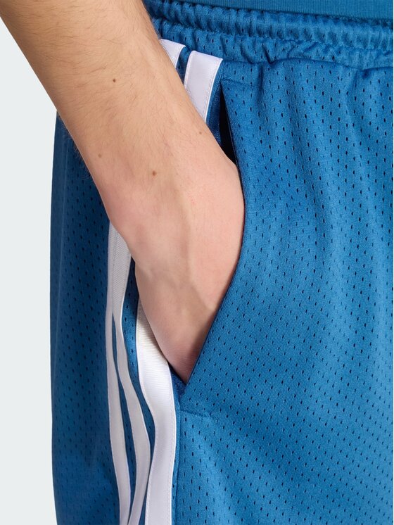 adidas adidas Szorty materiałowe 158748 Błękitny Regular Fit