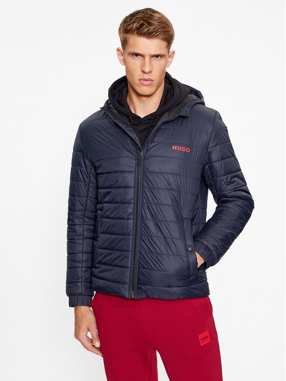 HUGO HUGO Kurtka przejściowa Bene2241 50474699 Granatowy Regular Fit