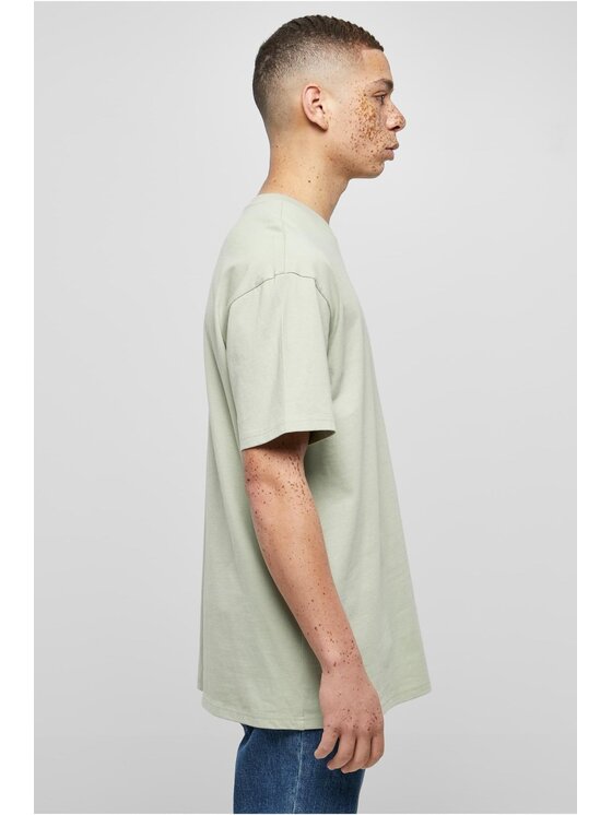 TeeShoppen TeeShoppen T-Shirt 'Oversized Collection' Turkusowy Oversize