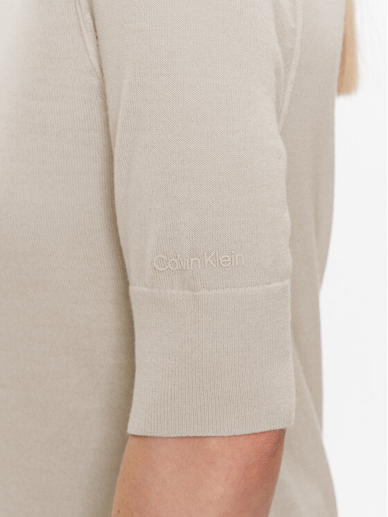 Calvin Klein Calvin Klein Bluzka K20K205735 Szary Slim Fit
