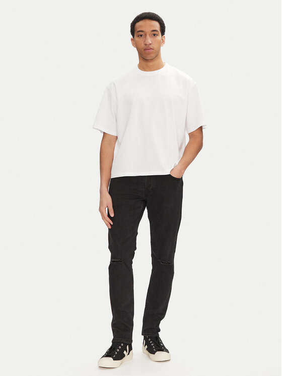 Jack & Jones Jack & Jones Farmer Glenn 12269586 Fekete Slim Fit