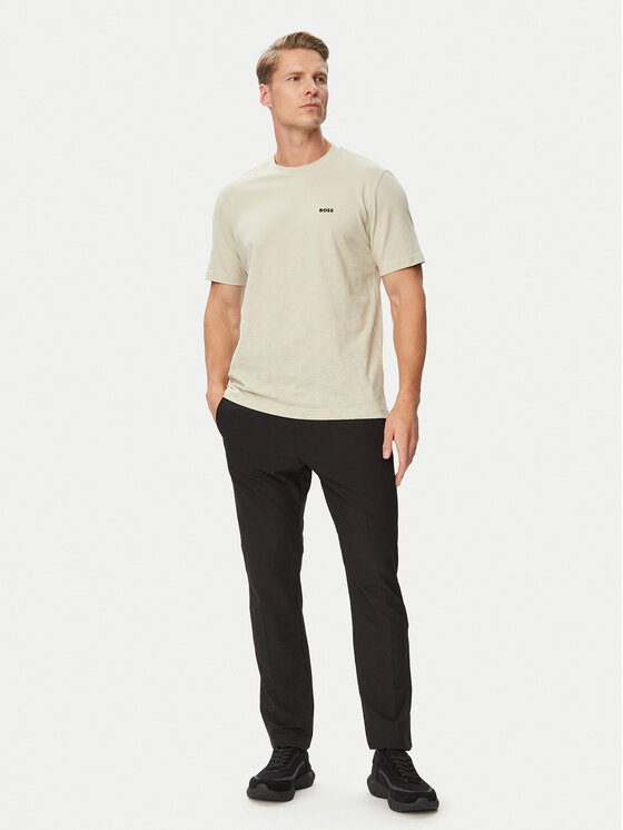 BOSS BOSS T-Shirt GOC Swing AO 50566856 Beżowy Regular Fit
