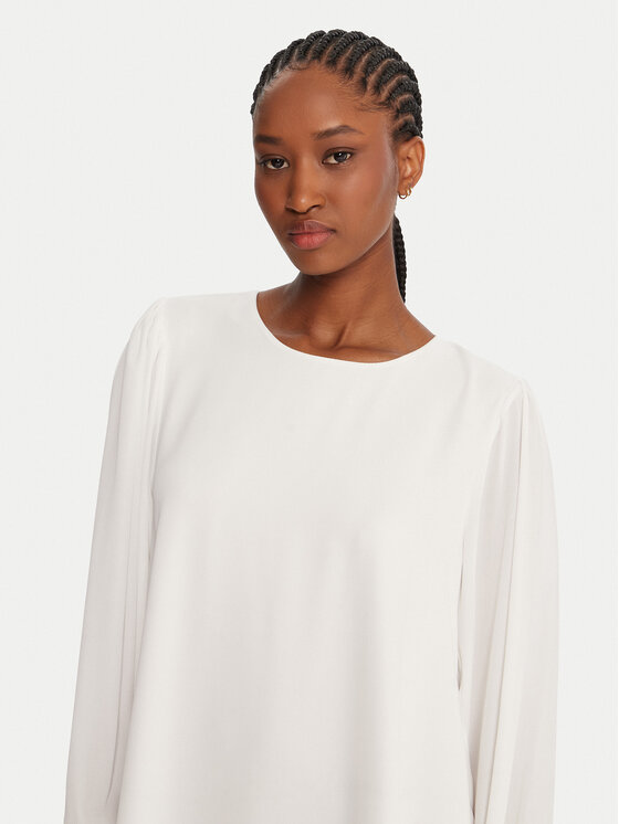 Rinascimento Rinascimento Rochie cocktail CFC0126205003 Alb Slim Fit