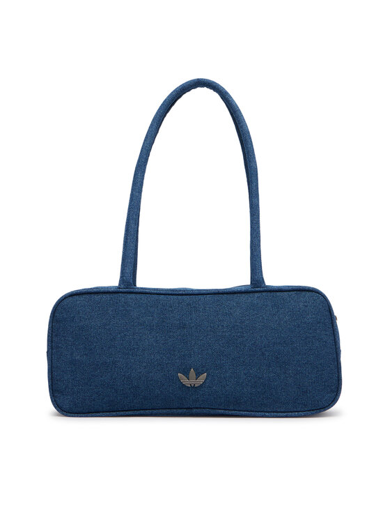 adidas adidas Soma Adicolor Elongated Airliner Denim Bag KD7875 Zils
