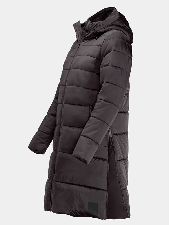 Jack Wolfskin Jack Wolfskin Зимно яке Eisbach Coat 1206981 Черен Regular Fit