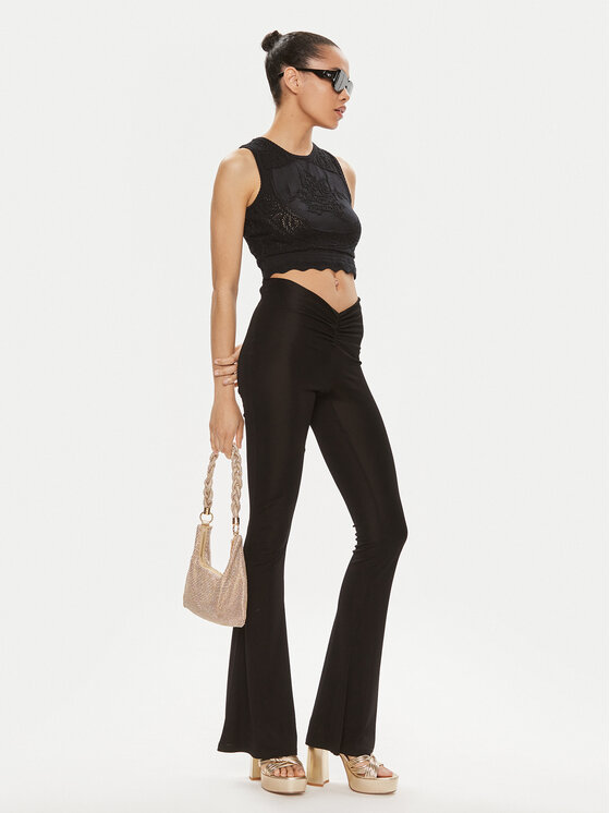 TWINSET TWINSET Top 241TT3161 Čierna Slim Fit