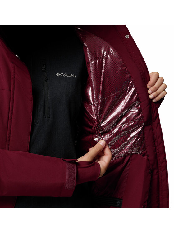 Columbia Columbia Kurtka narciarska 208583 Czerwony Regular Fit