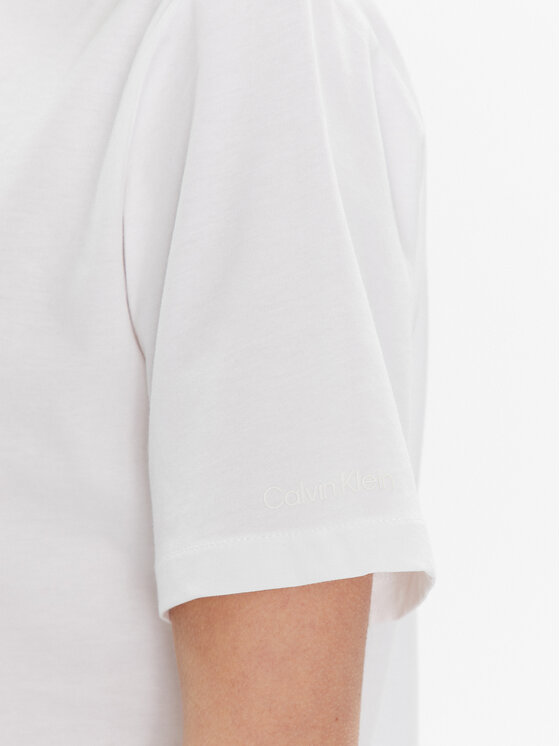 Calvin Klein Calvin Klein Tricou K20K205410 Alb Regular Fit