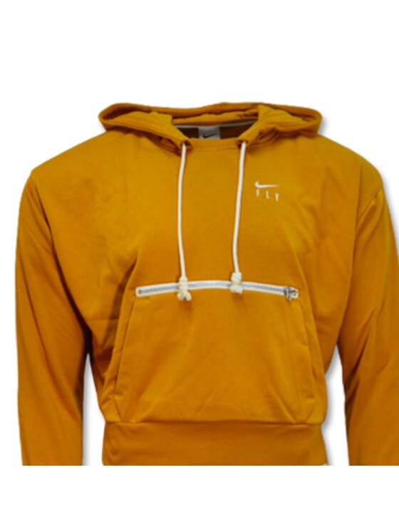 Nike Nike Bluza Standard Issue Hoodie Wmns Brązowy Standard Fit