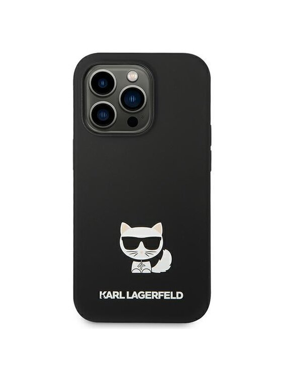 KARL LAGERFELD KARL LAGERFELD Etui na telefon Silicone Czarny