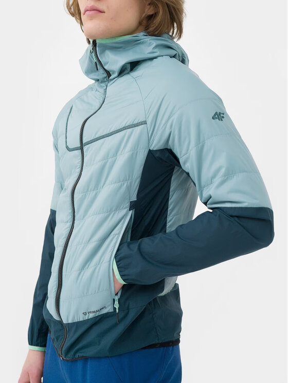 4F 4F Outdoorová bunda 4FSS23TDJAM101-34S Modrá Regular Fit