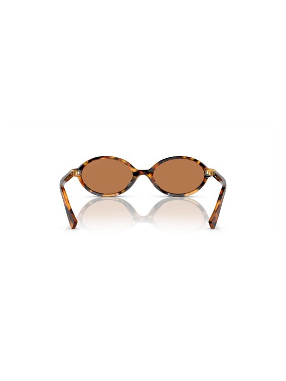Miu Miu Miu Miu Okulary przeciwsłoneczne 0MU 04ZS 19P2Z1 Beżowy