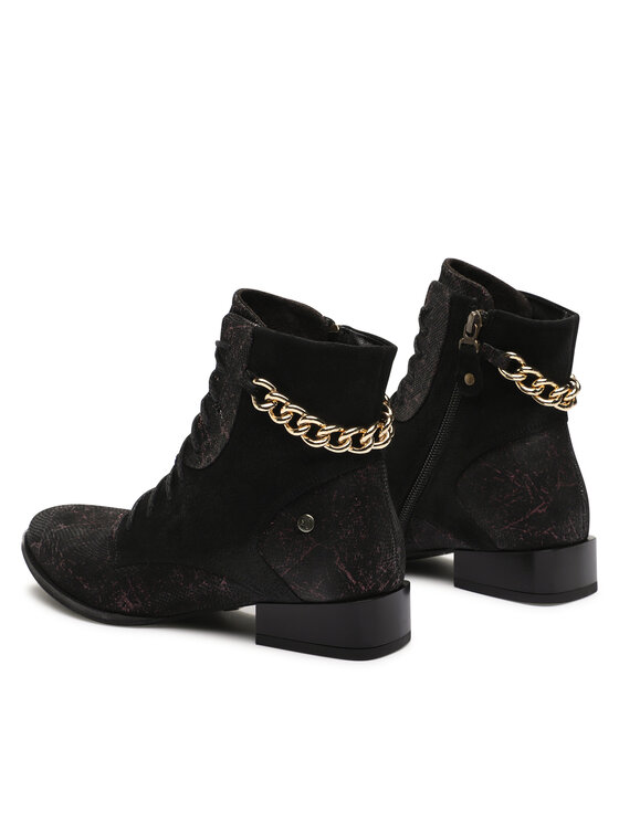 Maciejka Maciejka Schnürschuhe 6193-01/00-7 Schwarz