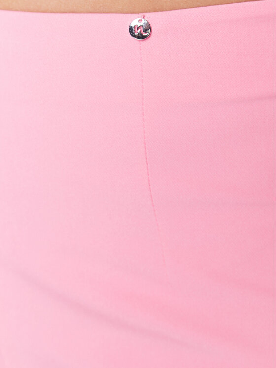 Nissa Nissa Spodnie materiałowe P13934 Różowy Regular Fit