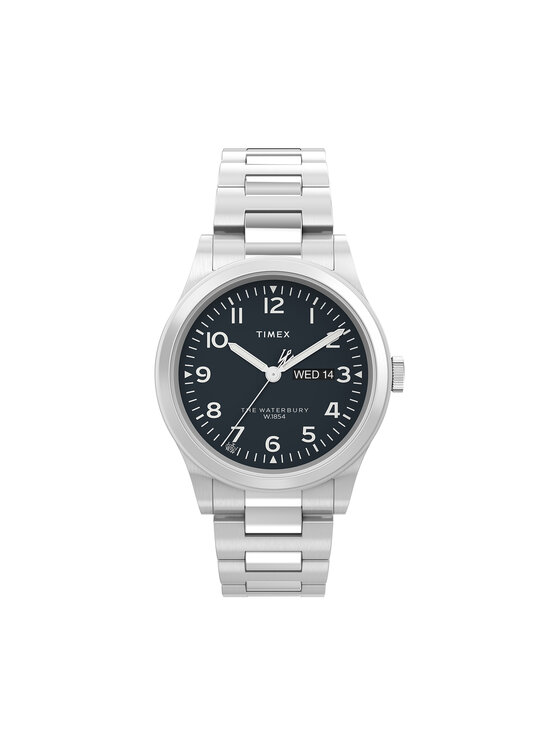 Timex Timex Zegarek TW2W14800 Srebrny