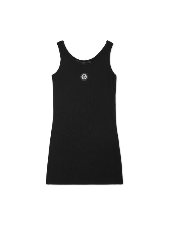 PHILIPP PLEIN PHILIPP PLEIN Sukienka codzienna 28151 Czarny Comfortable Fit
