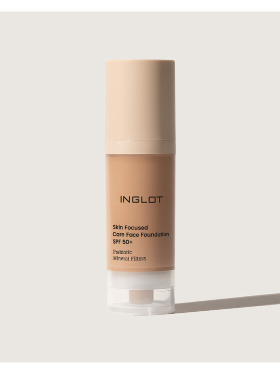 INGLOT INGLOT SPF 50+ Skin Focused Pielęgnacyjny Podkład Apricot Tan 314