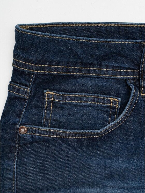 Jigga Wear Jigga Wear Szorty jeansowe 132195 Niebieski Regular Fit