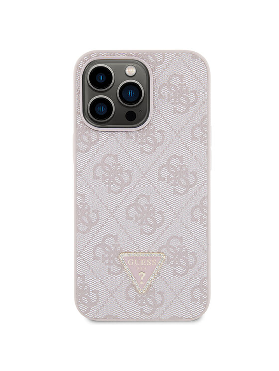 Guess Guess Etui na telefon iPhone 13 Pro Różowy