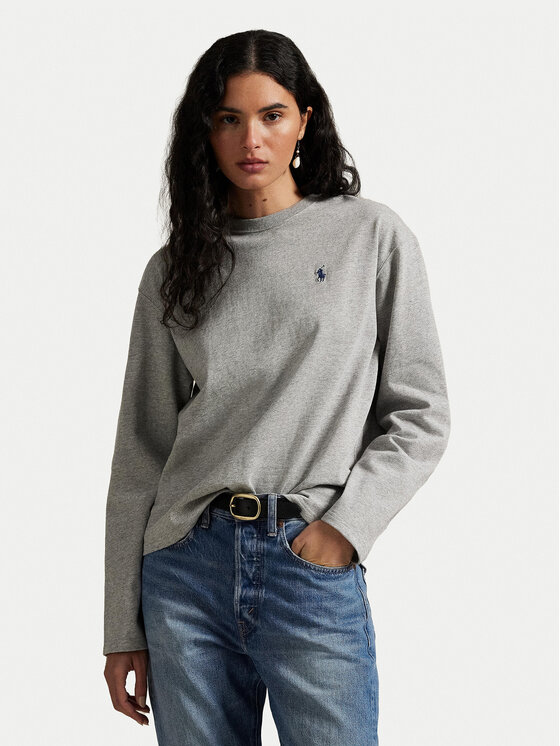 Polo Ralph Lauren Polo Ralph Lauren Blúz 211967105003 Szürke Straight Fit