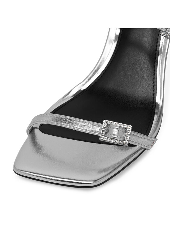 Nine West Nine West Klapki ZL23005-1CC Srebrny