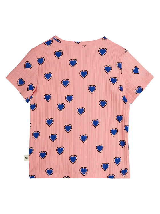 MINI RODINI MINI RODINI Тишърт 2522013128 Розов Regular Fit