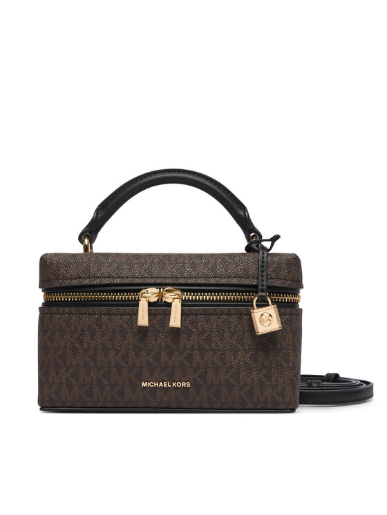 MICHAEL Michael Kors MICHAEL Michael Kors Geantă Jana 32F5GQ1C0B Maro închis