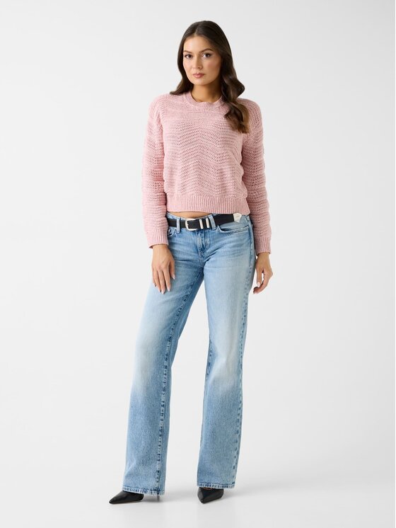 Guess Guess Svetr 180859 Růžová Classic Fit