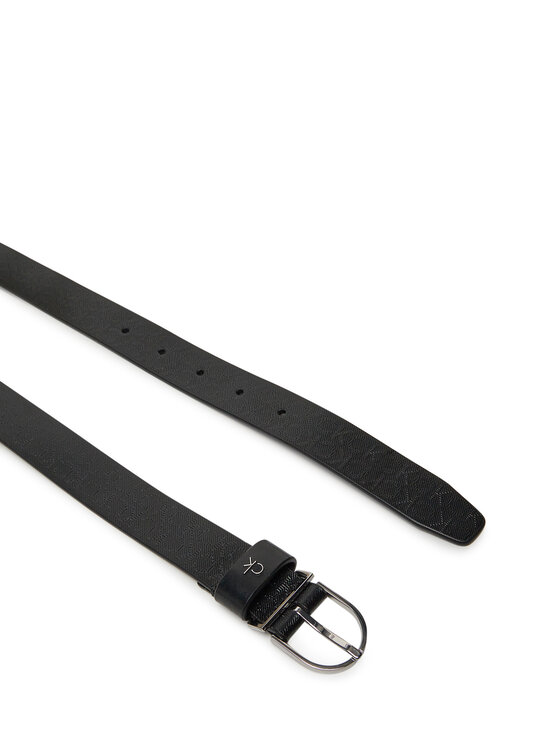 Calvin Klein Calvin Klein Ženski remen Ck Metal Round Buckle 2.5_Mono K60K613150 Crna