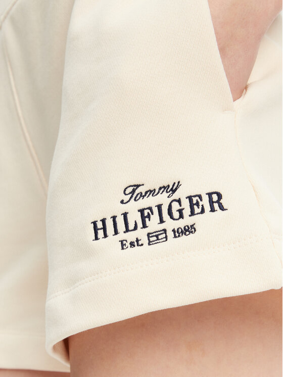 Tommy Hilfiger Tommy Hilfiger Szorty sportowe WW0WW45518 Beżowy Regular Fit