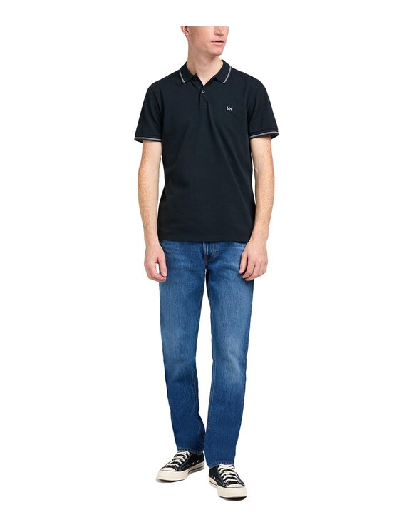 Lee Lee Jeansy 112350159 Niebieski Regular Fit