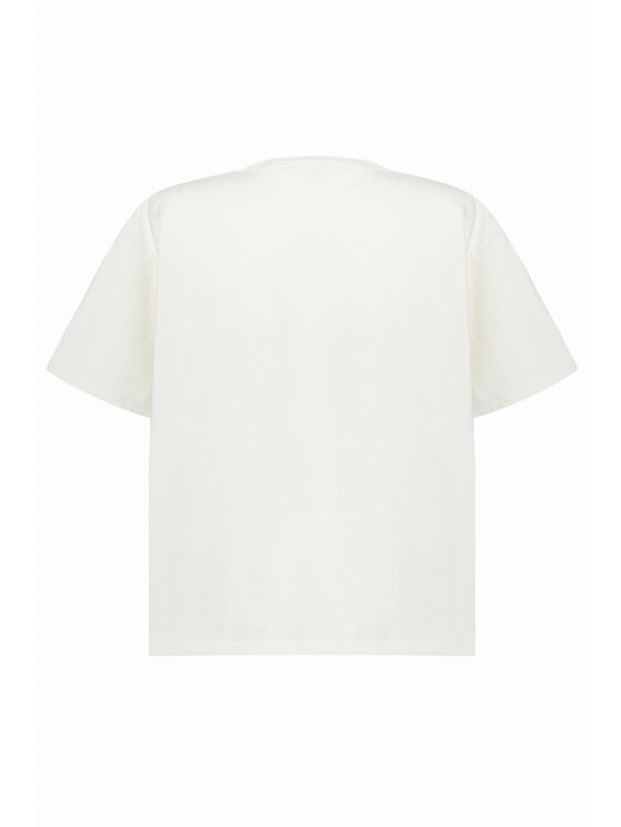 Magda Matyja Magda Matyja T-Shirt Vanessa T-Shirt Biały Oversize