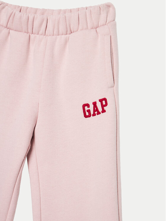 Gap Gap Spodnie dresowe 626265-00 Różowy Wide Leg