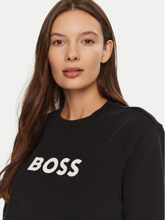 BOSS Boss Felpa C_Elaboss_6 50501154 Nero Regular Fit
