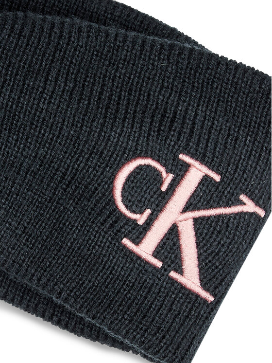Calvin Klein Calvin Klein Opaska materiałowa Monogram Embro K60K612658 Czarny