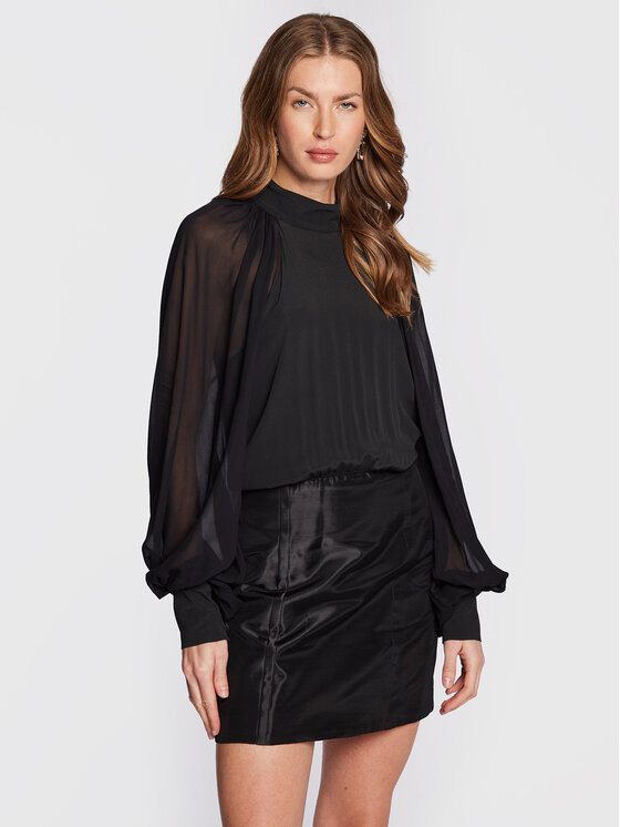MVP Wardrobe Rochie cocktail Upper East Side MVPI2AB002.0CP0034 Negru Slim Fit cocktail imagine noua