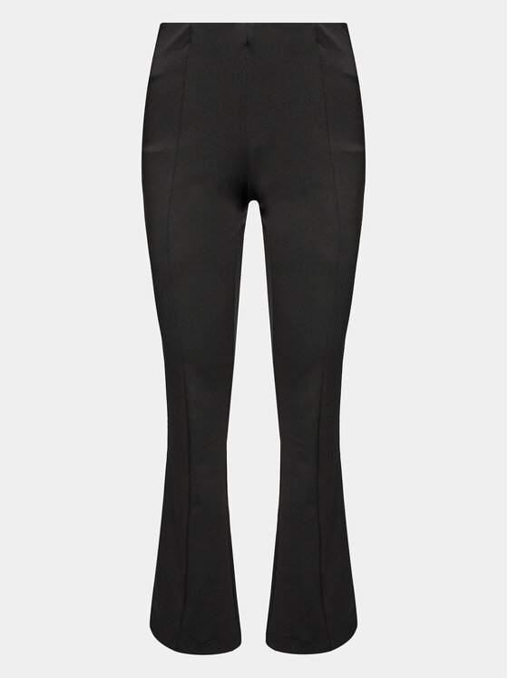 Gina Tricot Gina Tricot Riidest püksid 20291 Must Regular Fit