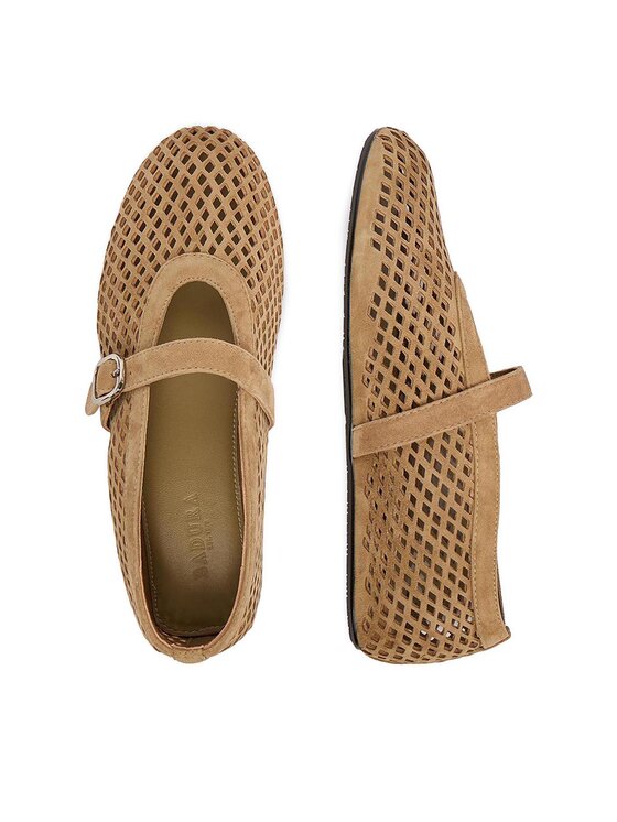 Badura Badura Ballerinas EO-AISHA-LT516-207 Dunkelbeige