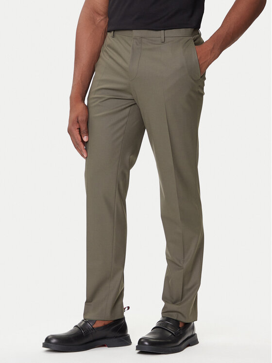 HUGO HUGO Costum Henry/Getlin232X 50530116 Verde Slim Fit
