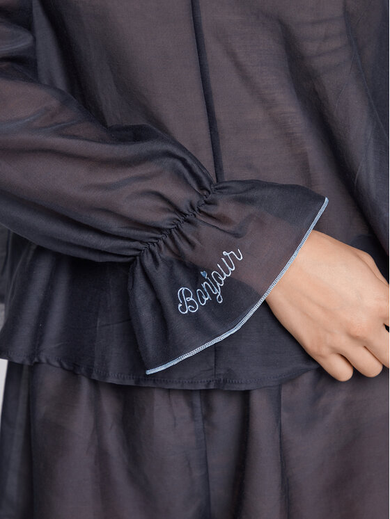 Undress Code Undress Code Blūze Breakfast In Bed 489 Zils Relaxed Fit