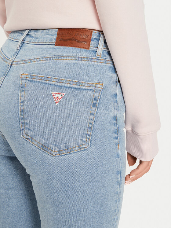 Guess Jeans Guess Jeans Džinsai W4YA92 D5CB3 Mėlyna Slim Fit