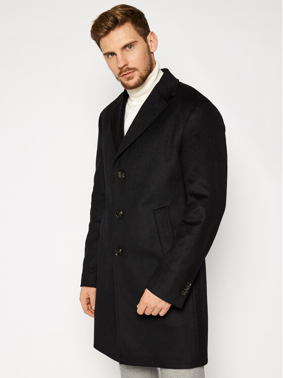 JOOP! Joop! Cappotto di lana 17 JC-22Mariso 30024053 Nero Regular Fit