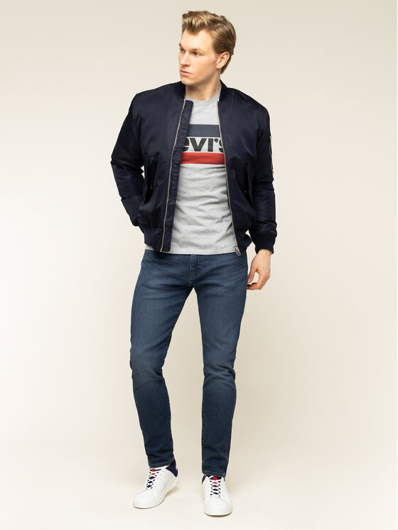 Levi's® Levi's® Tricou Sportswear Logo Graphic 39636-0002 Gri Regular Fit
